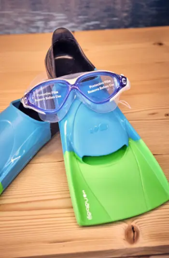 palme lunettes natation a la vue